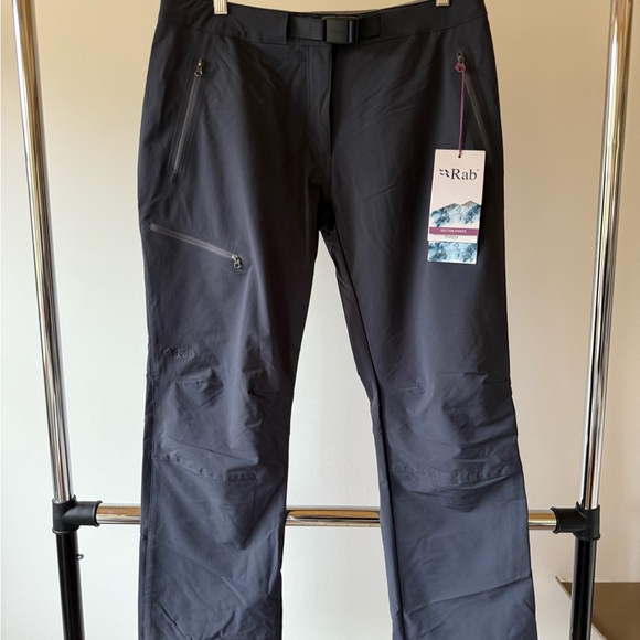 Rab Black Vector Pants - Size Women’s Large - Picture 1 of 4